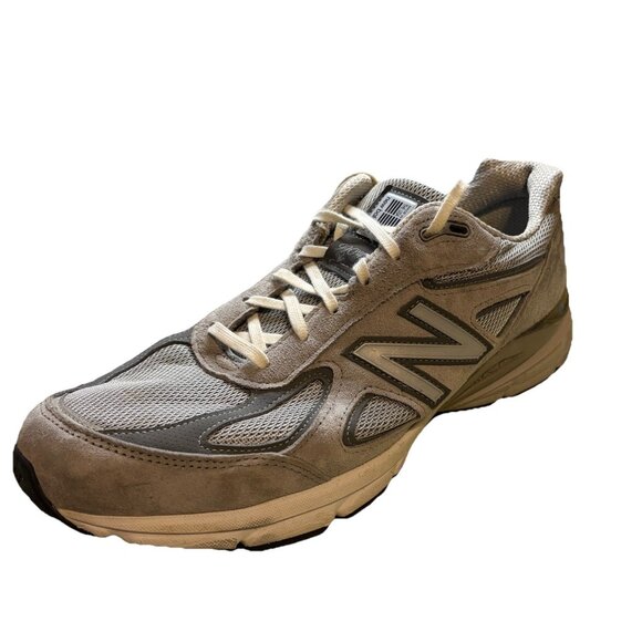New Balance Shoes Men\'s Size 11.5 Gray 990v4 Running Shoe Grey Day Nubuck
